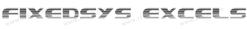 Fixedsys Excelsior 3字体转换